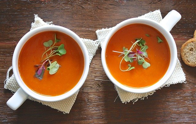 Gazpacho típico andaluz